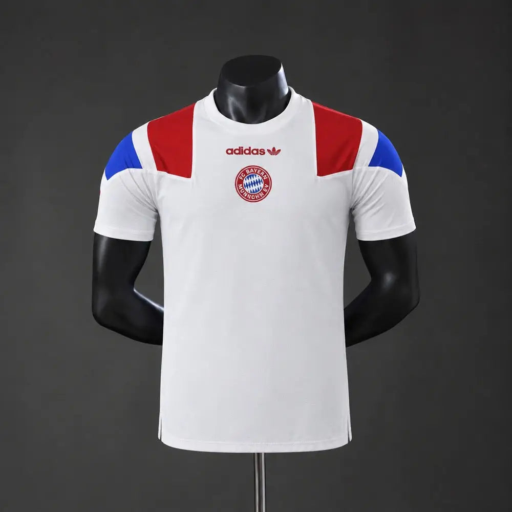 Maillot Bayern Munich EQT 2026/2027 Blanc Passe D