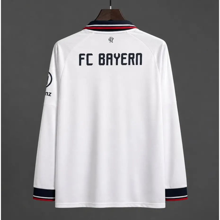 Maillot Bayern Munich Extérieur 2026/2027 Manches longues Passe D