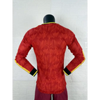 Maillot Belgique Coupe du Monde 2026 Domicile Version Joueur Manches Longues