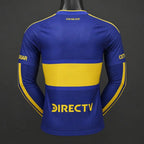 Maillot Boca Junior Domicile 2026/2027 Version joueur Manches longues Passe D