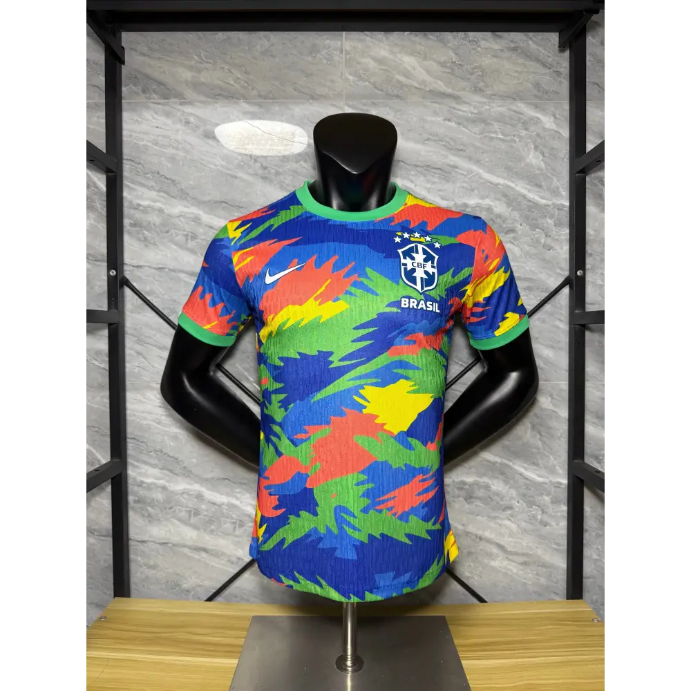 Brasilien Trikot Konzept Blume Spielerversion 2025/2026