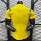 Brasilien Trikot WM 2026 Vor dem Spiel Spielerversion Gelb