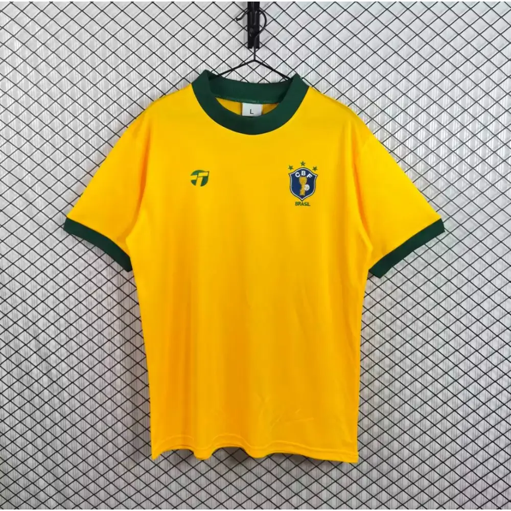 Maillot Brésil Domicile Retro 1982