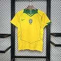 Brazil Home Retro Jersey 2004