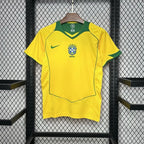 Brazil Home Retro Jersey 2004