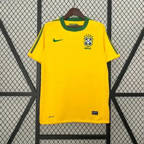Maillot Brésil Domicile Retro 2010 Passe D