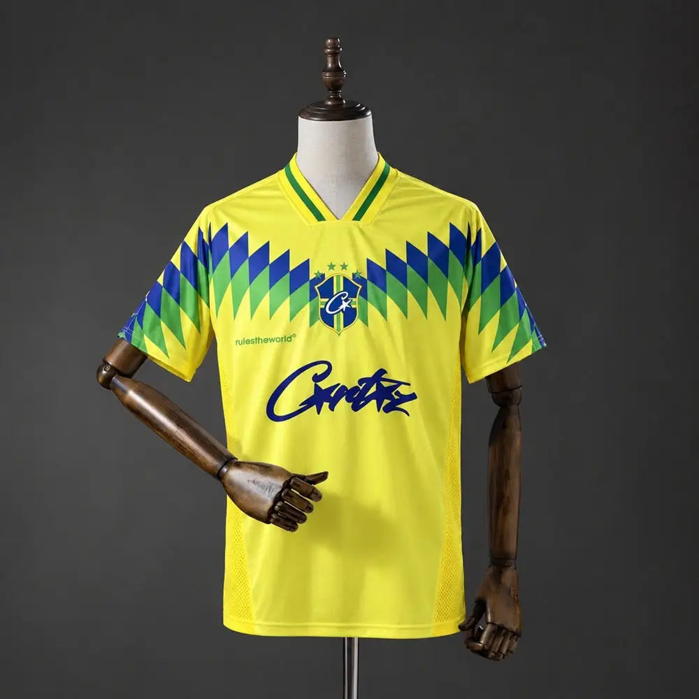Maillot Brésil Retro Concept Corteiz Passe D