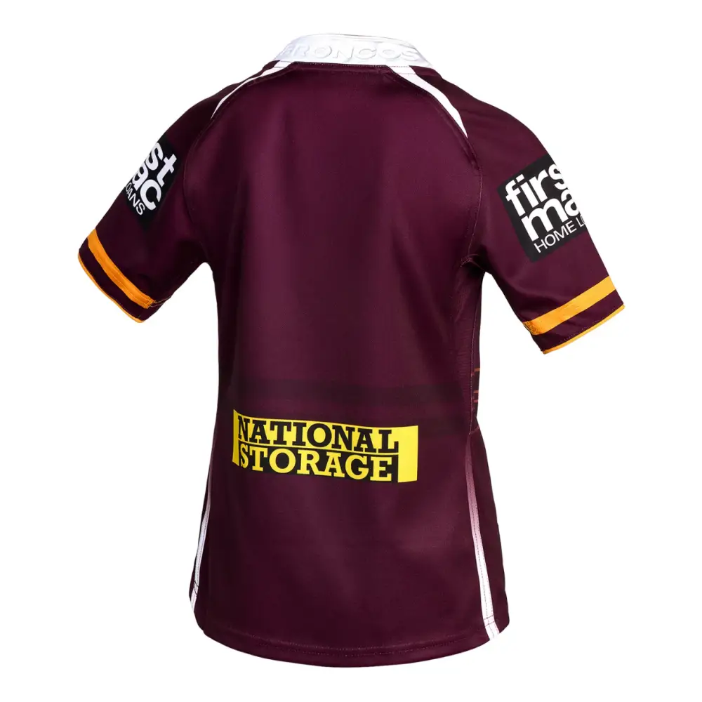 NRL 2026 Broncos Home Rugby Jersey