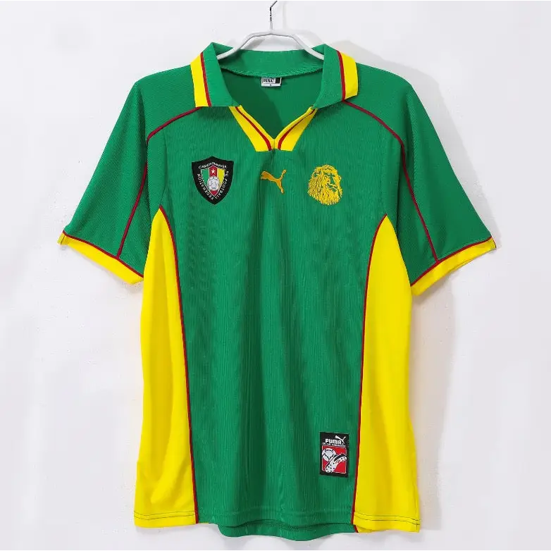 Kamerun Heim Trikot Retro 1998/1999