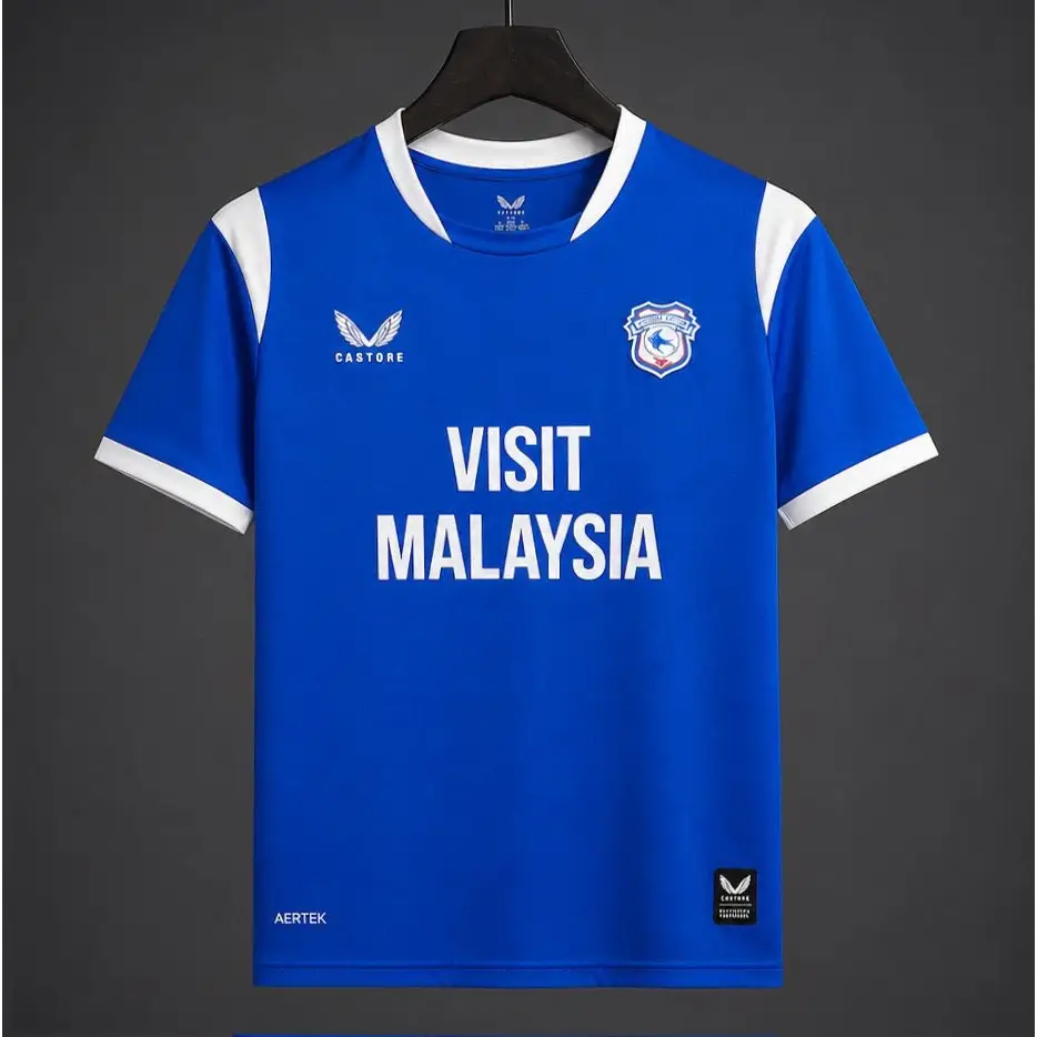 Maillot Cardiff City Domicile 2026/2027 Passe D