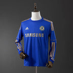 Maillot Chelsea Extérieur Retro 2013 Finale Europa Manches Longues Passe D