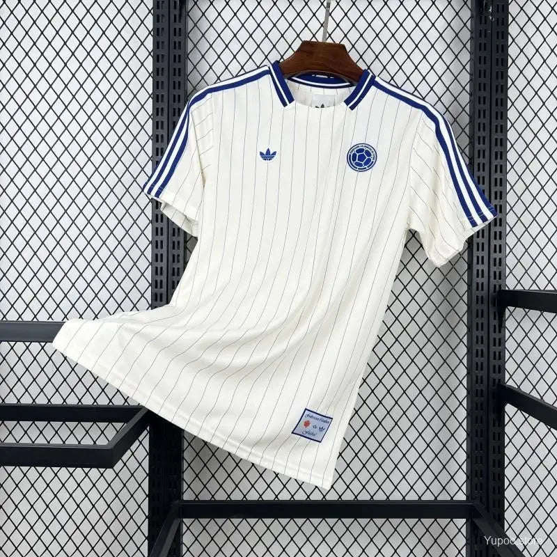 Kolumbien Trikot 2026/2027 Terrace Icons Weiß