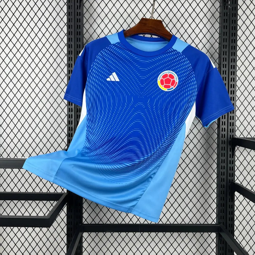 Kolumbien Trikot Konzept blau WM 2026