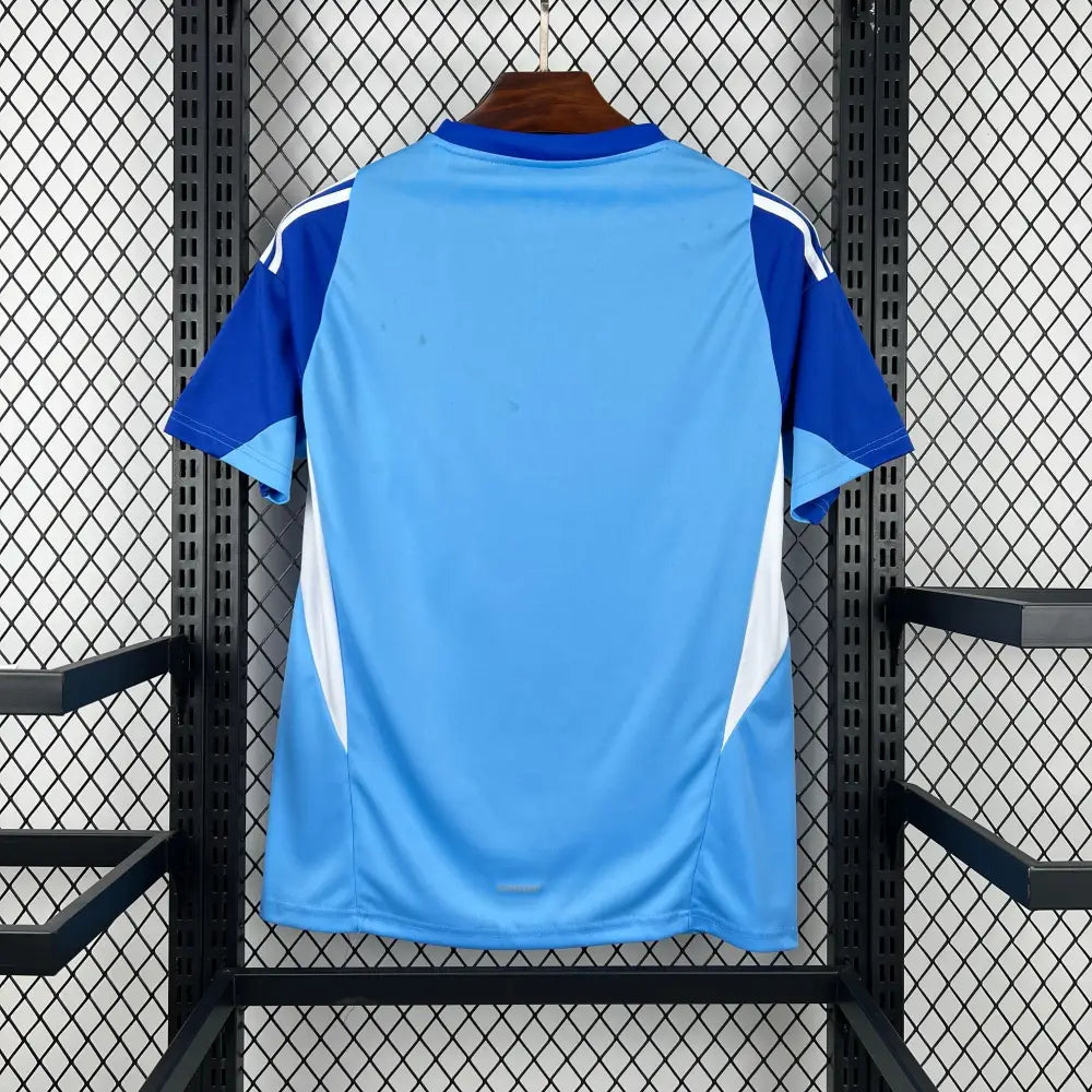 Kolumbien Trikot Konzept blau WM 2026