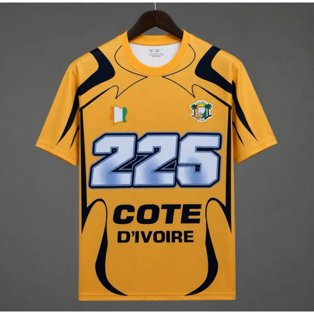Maillot Cote d'Ivoire Concept 2026/2027 jaune Passe D