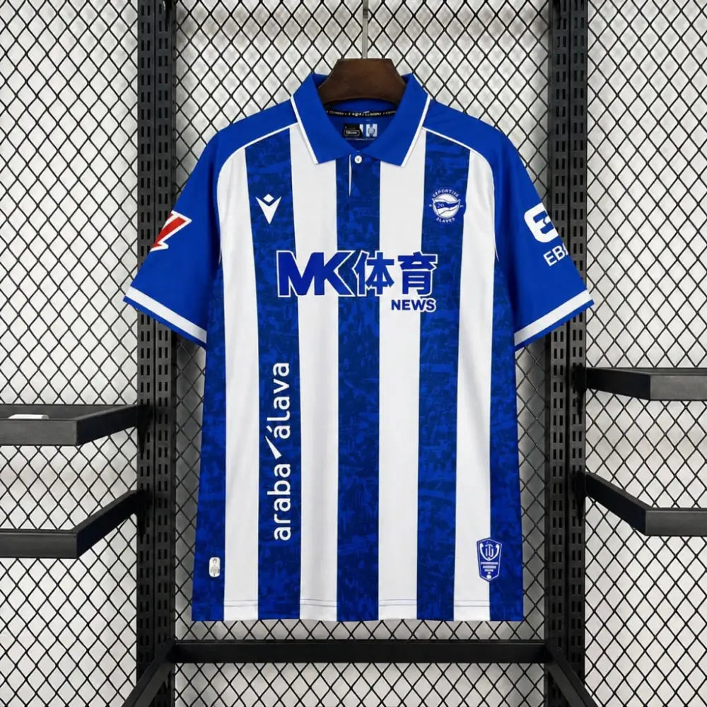 Maillot Deportivo Alavés Domicile 2026/2027 Passe D