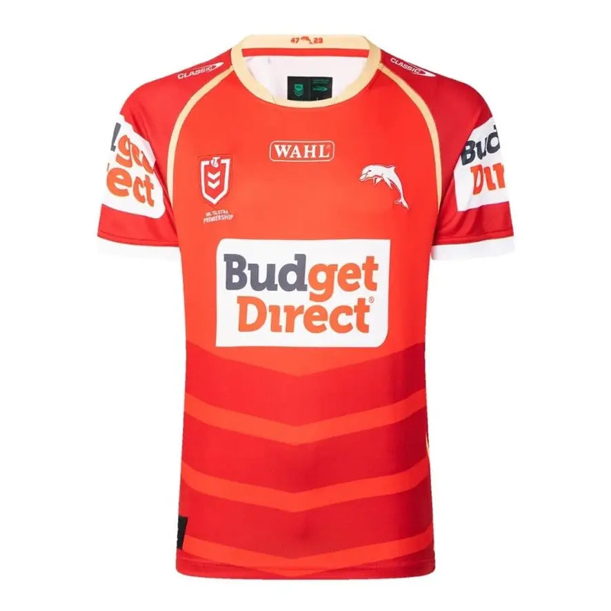 Rugbytrikot Dolphins Heim NRL 2025/2026
