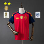 Maillot Espagne Coupe du Monde 2026 Domicile 2 étoiles Passe D