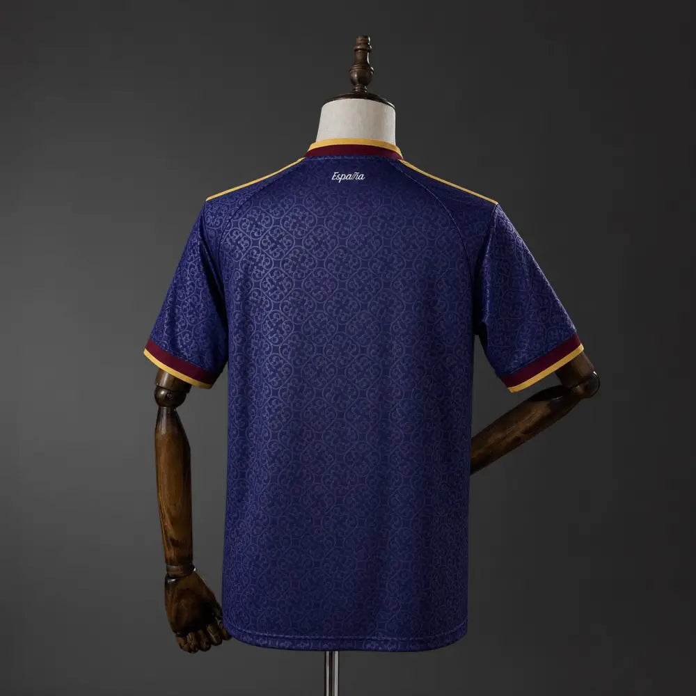 Maillot Espagne Coupe du Monde 2026 Extérieur Concept 2 étoiles Bleu Passe D