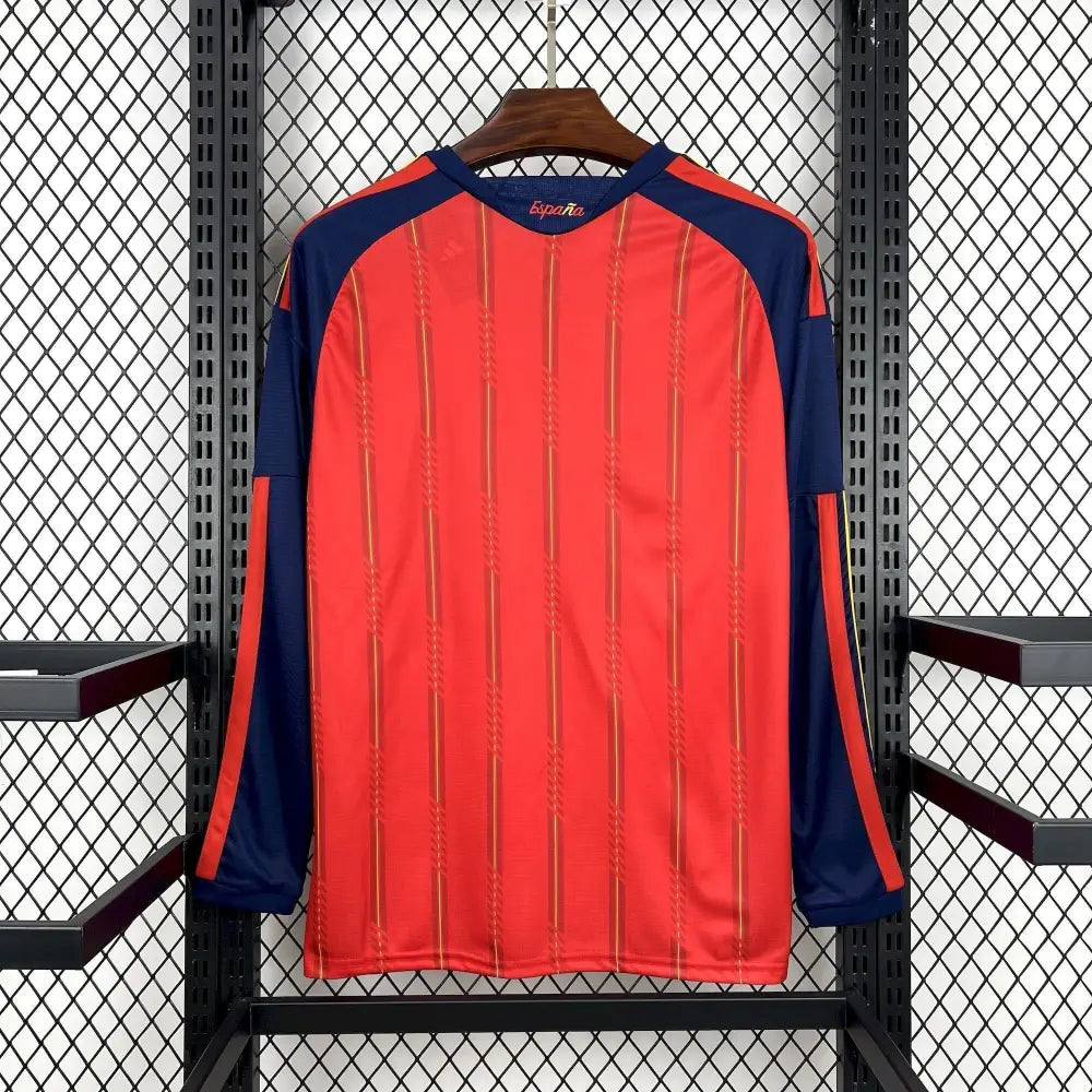 Spain Home Long Sleeve World Cup 2026 Jersey