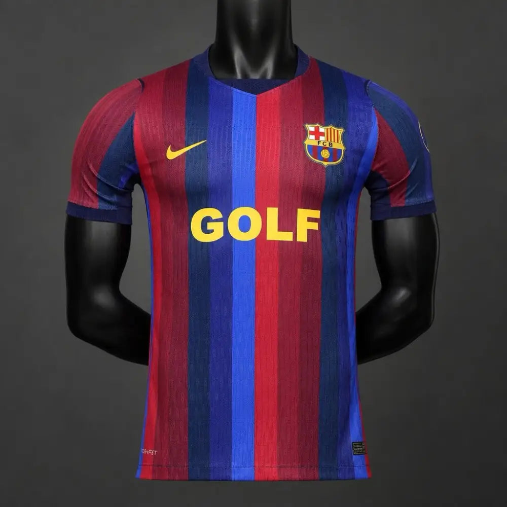 Maillot FC Barcelone Domicile 2026/2027 Golf Version joueur Passe D