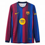 Maillot FC Barcelone Domicile Manches longues 2026/2027 Passe D