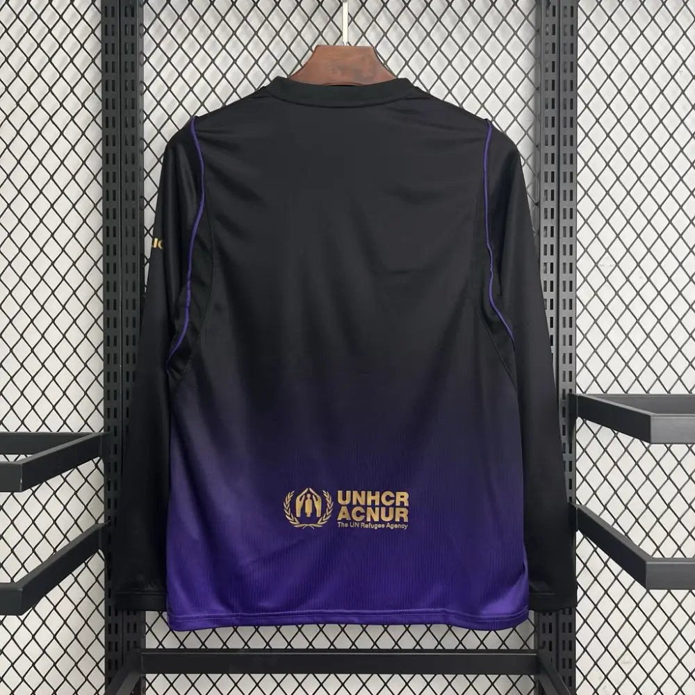 Maillot FC Barcelone Extérieur Manches longues 2026/2027 Passe D