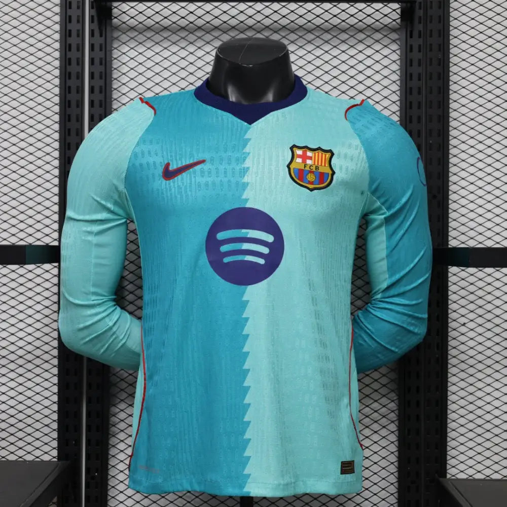Maillot FC Barcelone Third 2026/2027 Version joueur Manches Longues Passe D