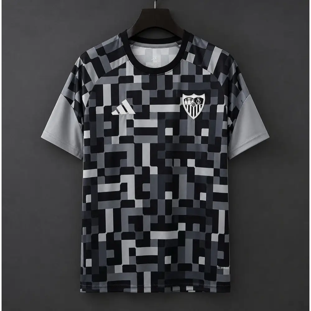Maillot FC Séville Pré Match 2026/2027 Noir Passe D