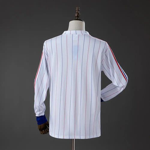 Maillot France Extérieur 1980 Manches longues Passe D