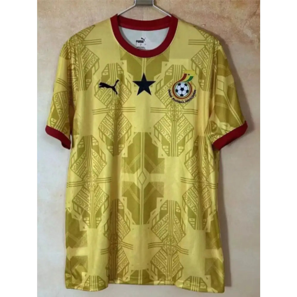 Ghana-Trikot Konzept gelb WM 2026
