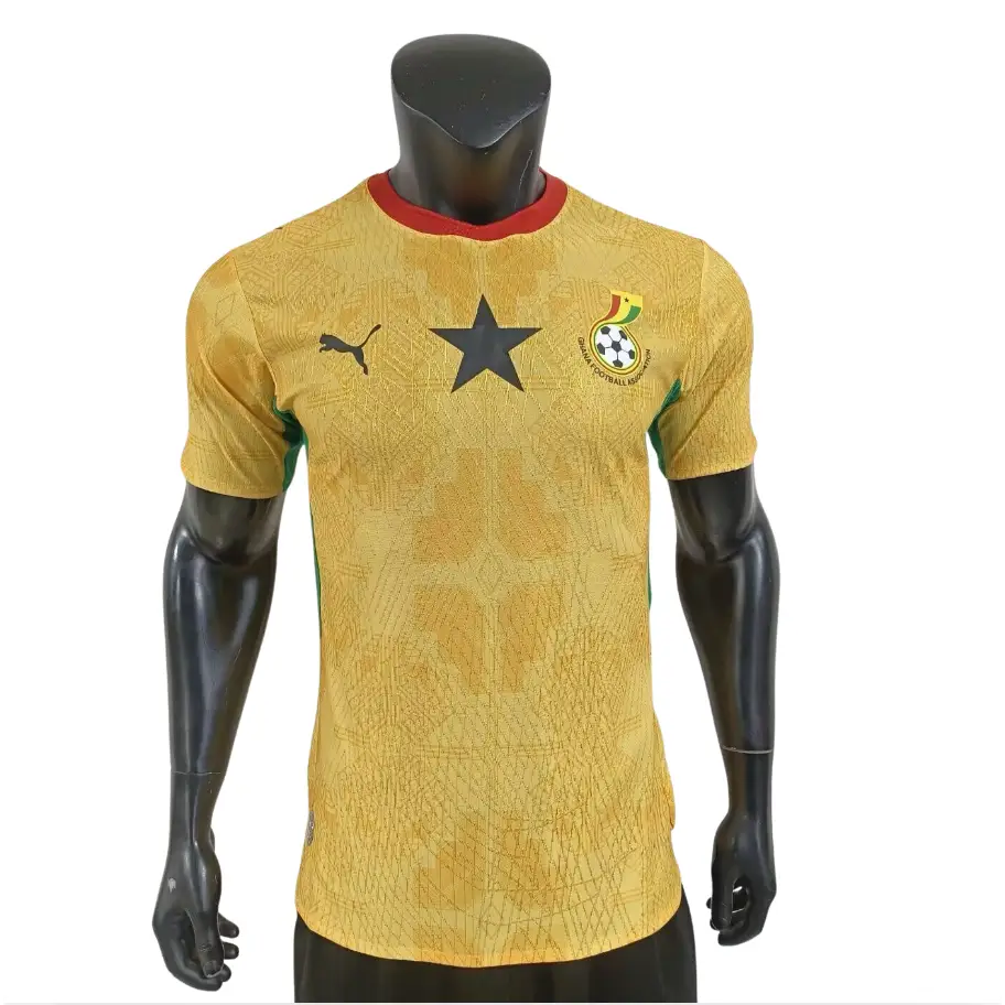 Ghana Trikot Konzept gelb Spielerversion Weltmeisterschaft 2026