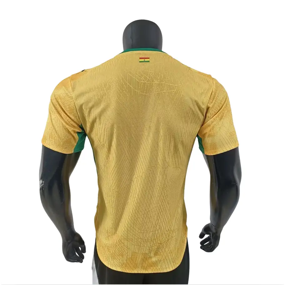 Ghana Trikot Konzept gelb Spielerversion Weltmeisterschaft 2026
