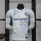 Inter Mailand Auswärtstrikot Langarm Spielerversion 2025/2026