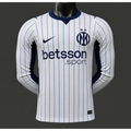 Maillot Inter Milan Extérieur Version Joueur 2026/2027 Manches Longues Passe D