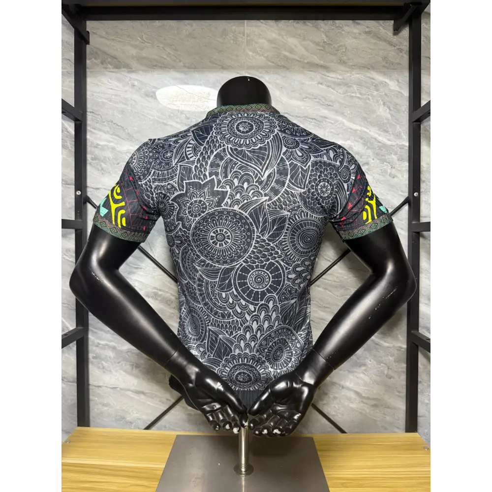 Mali CAN Jersey Concept Black & Green Player Version 2025/2026