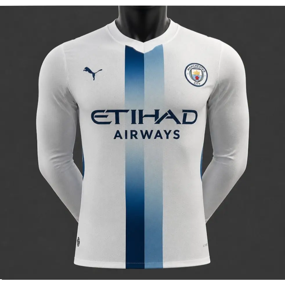 Maillot Manchester City Third 2026/2027 Version Joueur Manches longues Passe D