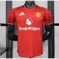 Manchester United Home Player Jersey 2025/2026