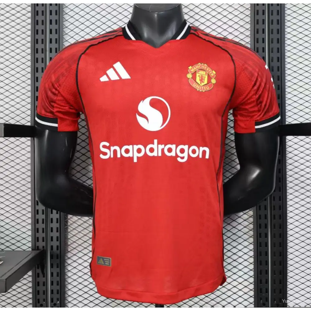 Manchester United Home Player Jersey 2025/2026