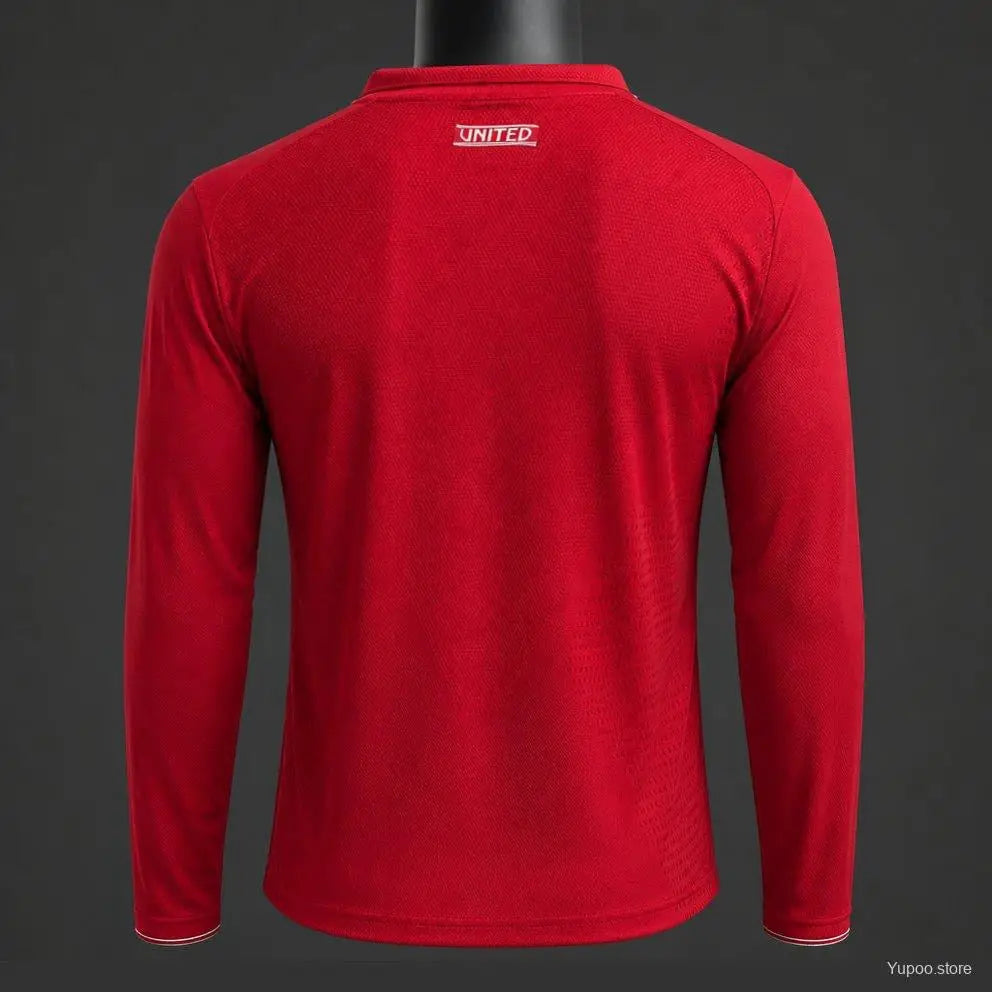 Manchester United Heimtrikot Spielerversion 2026/2027 Langarm