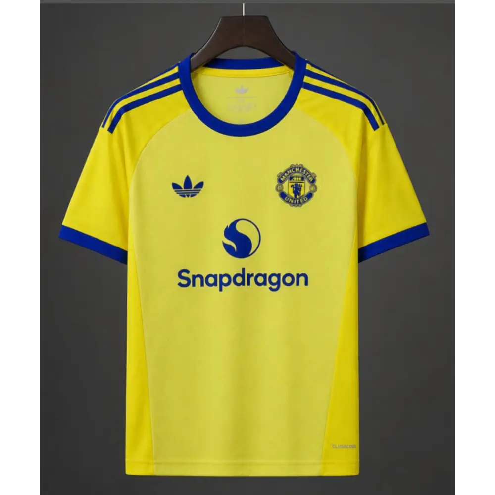 Maillot Manchester United Gardien 2026/2027 Jaune Passe D