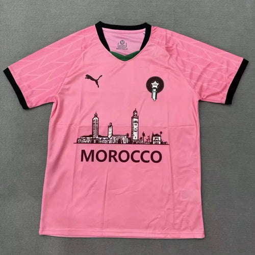 Pink and Black Morocco jersey 2025/2026 Pass D