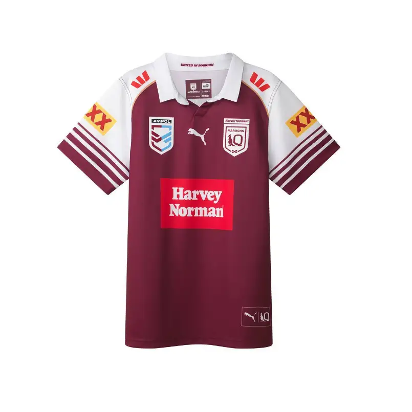 Maillot Rugby Maroons NRL 2026 Extérieur