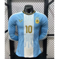 Maillot Messi Argentine 2026/2027 Version joueur manches longues Passe D
