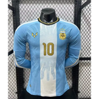 Maillot Messi Argentine 2026/2027 Version joueur manches longues Passe D