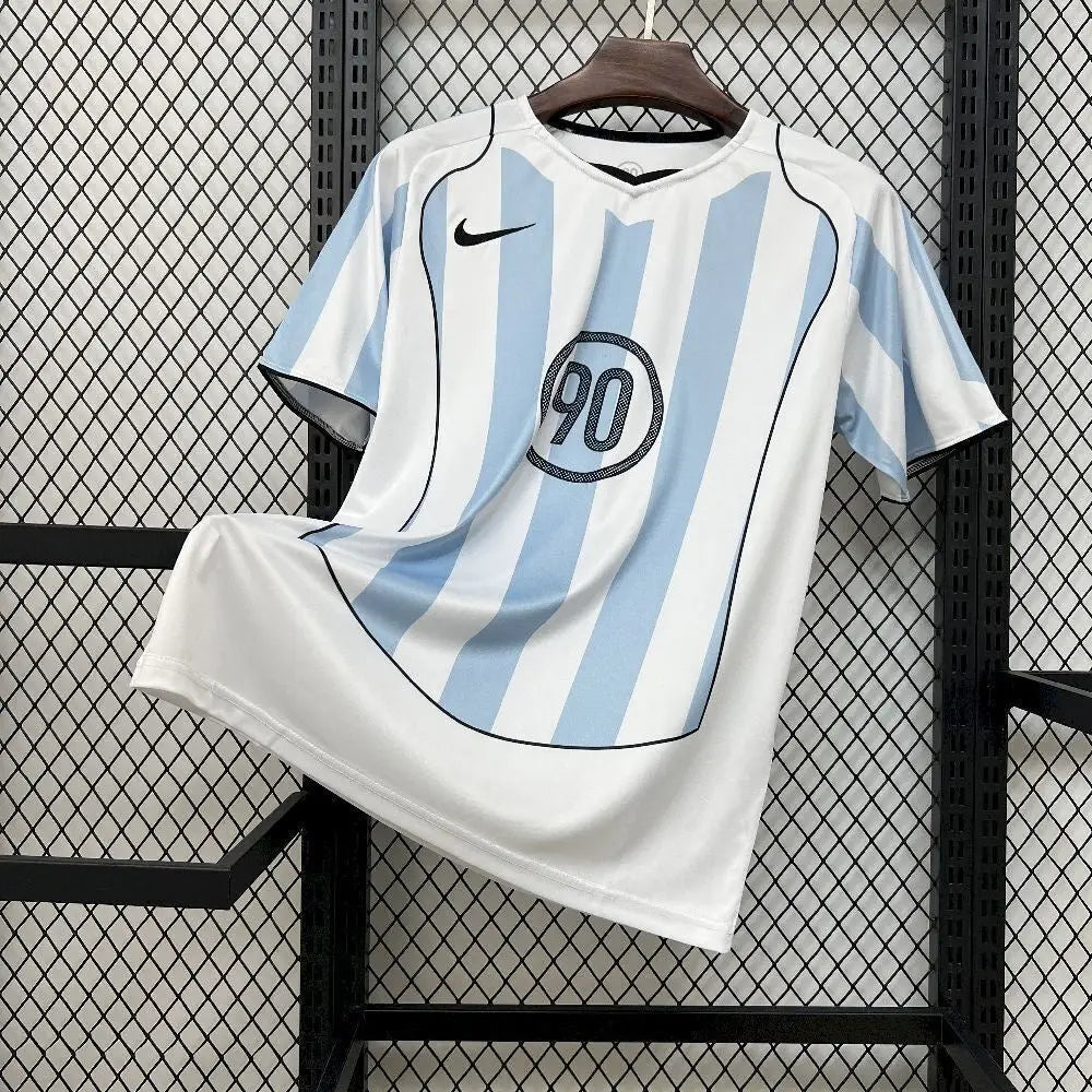 Nike 90 White and Blue Jersey
