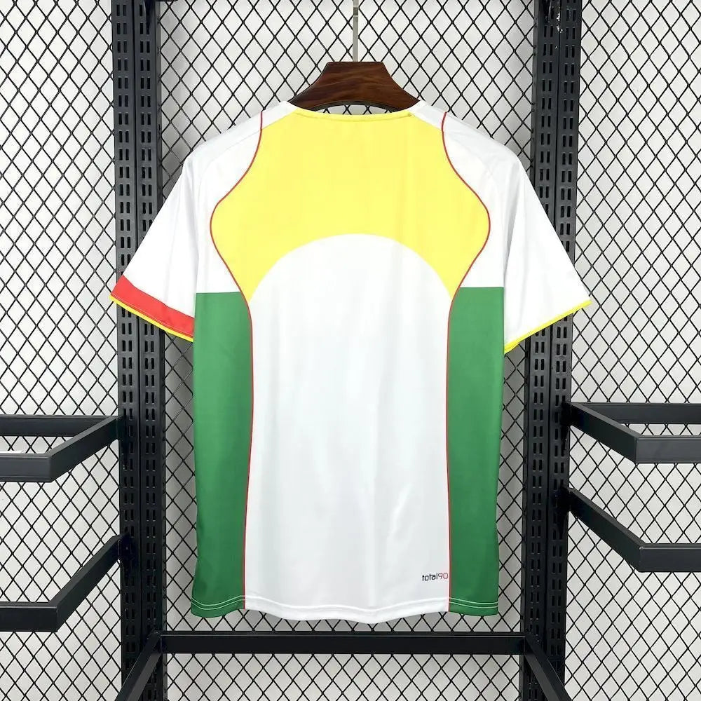White and green Nike 90 jersey
