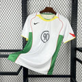 White and green Nike 90 jersey