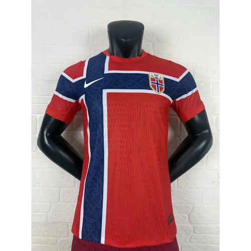 Maillot Norvège Coupe du Monde 2026 Domicile Version Joueur Passe D