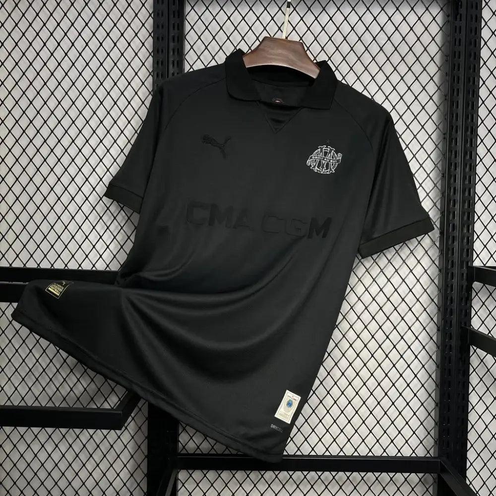 Olympique de Marseille 125 Years Black Jersey